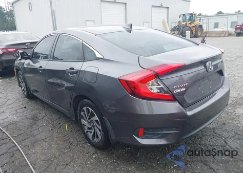 2018 Honda Civic Ex z USA, uszkodzony, nr VIN 2HGFC2F78JH501976